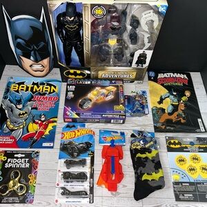 Batman “The Cape Crusader” Action Figure Playset & More..